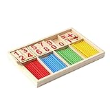 1 unid inteligencia gran juguetes Montessori matemáticas material de madera Cálculo de...